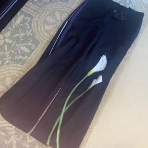 Wide leg dress slacks